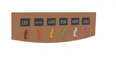 Lisse murale k’briol simple